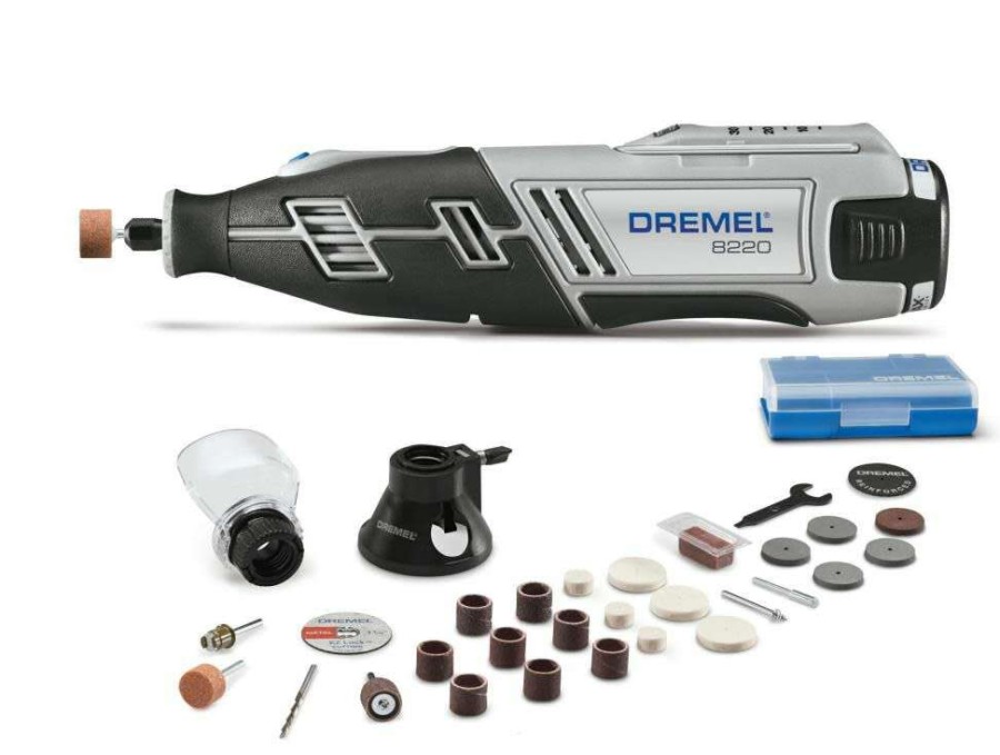 Power Tools * | 12 V Max Cordless Rotary Tool Kit Dremel Superior Style