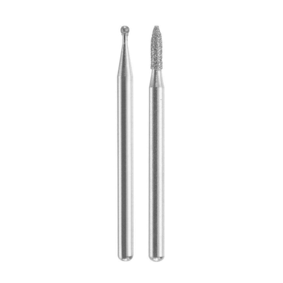 Accessories * | 2 Pc. Diamond Wheel Point Set Dremel Cut Price