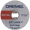 Accessories * | 1-1/2 In. Ez Lock Metal Wheel Dremel Exactly Discount