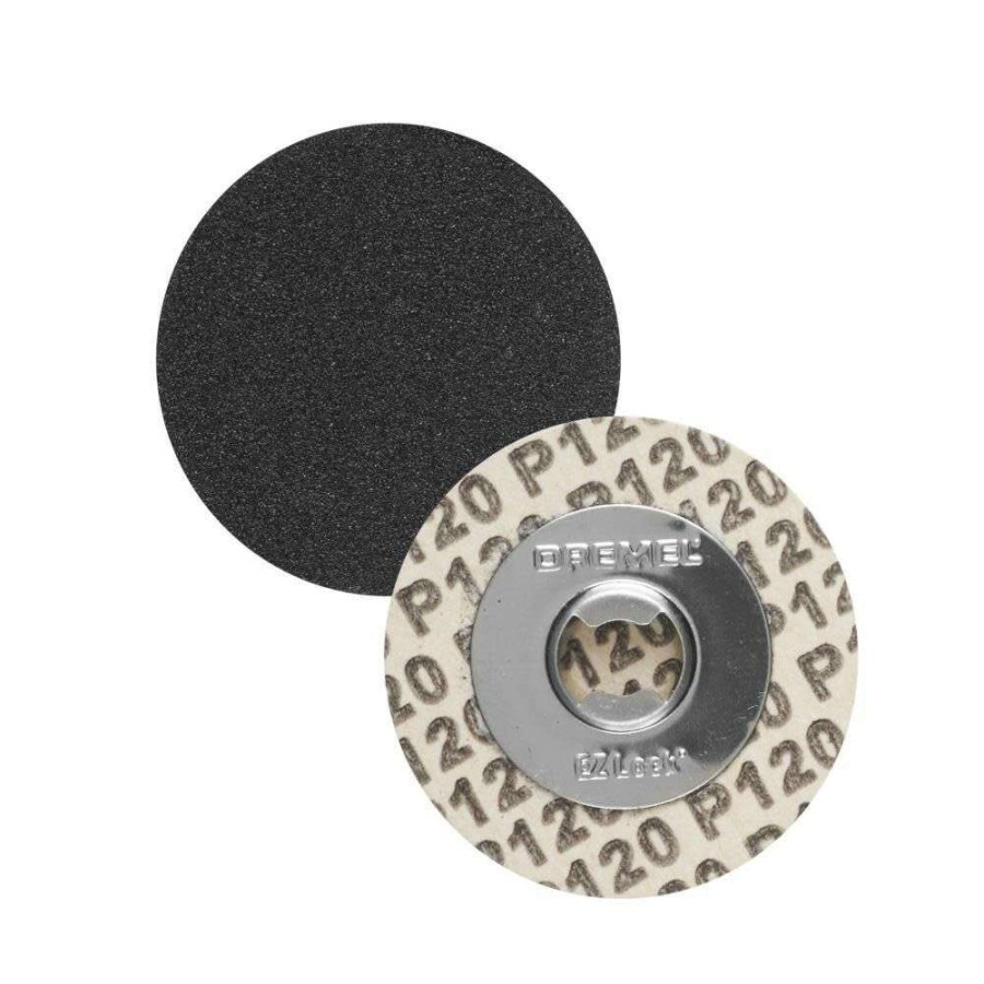 Accessories * | 5-Pc. 1-1/4 In. 120 Grit Ez Lock Sanding Discs Dremel New Products