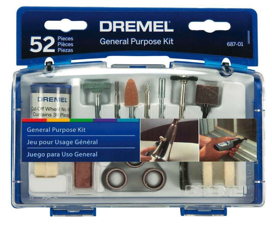 Accessories * | 52 Pc. General Purpose Kit Dremel Discount Store