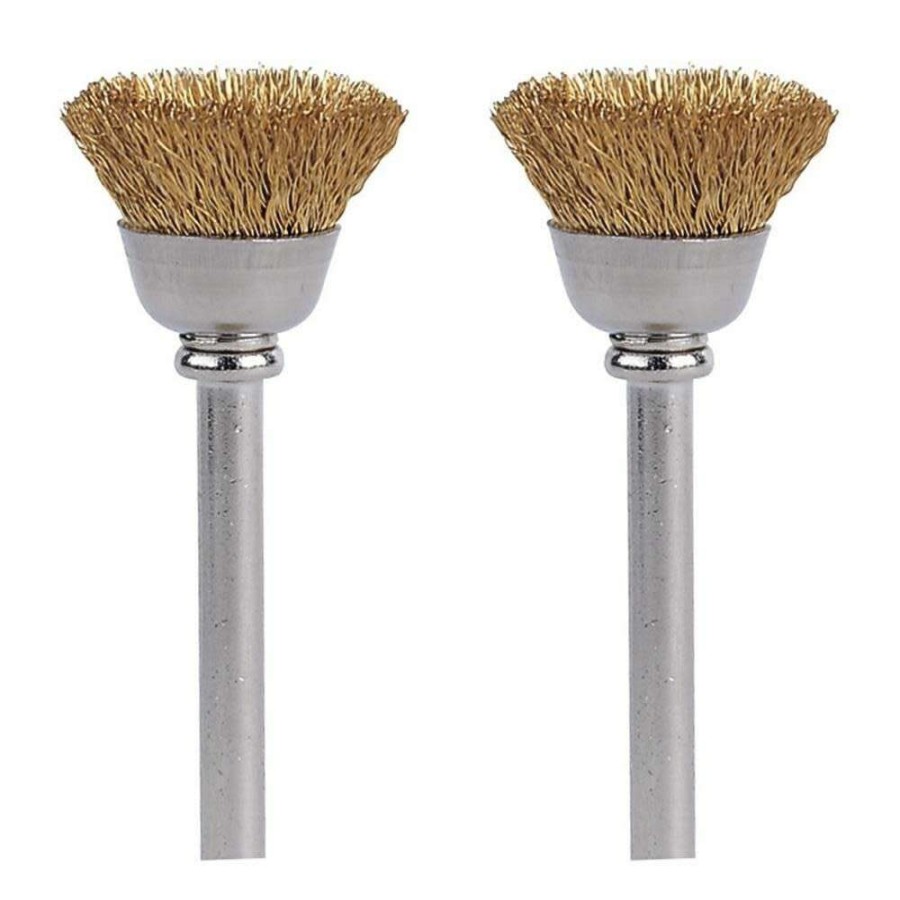 Accessories * | 1/2 In. Brass Brushes Dremel Free Delivery