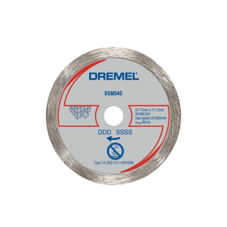 Accessories * | 3 In. Saw-Max Diamond Tile Cut-Off Wheel Dremel At Unbeatable Price