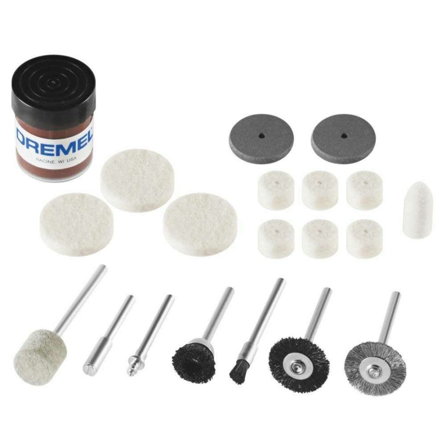 Accessories * | 20 Pc. Cleaning And Polishing Kit Dremel Shoping Model