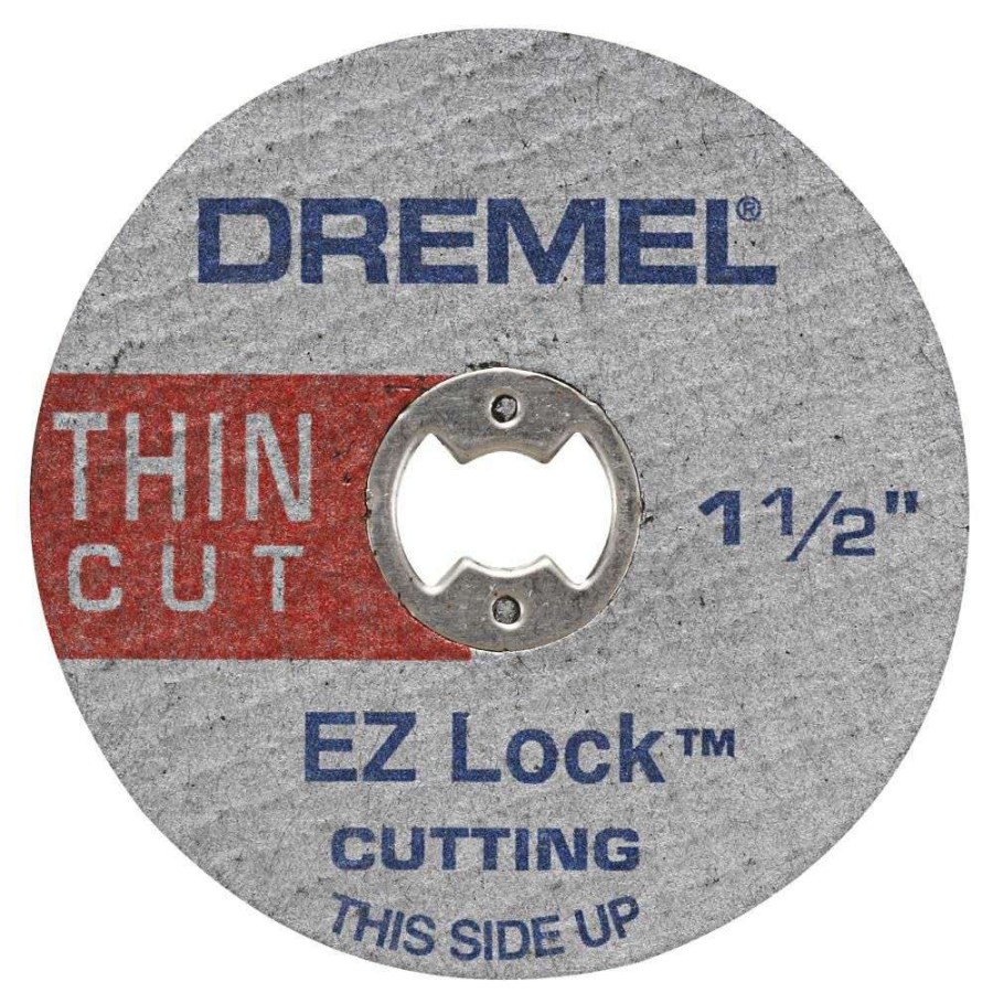 Accessories * | 1-1/2 In. Ez Lock Thin Reinforced Cut-Off Wheel Dremel Discount Sale