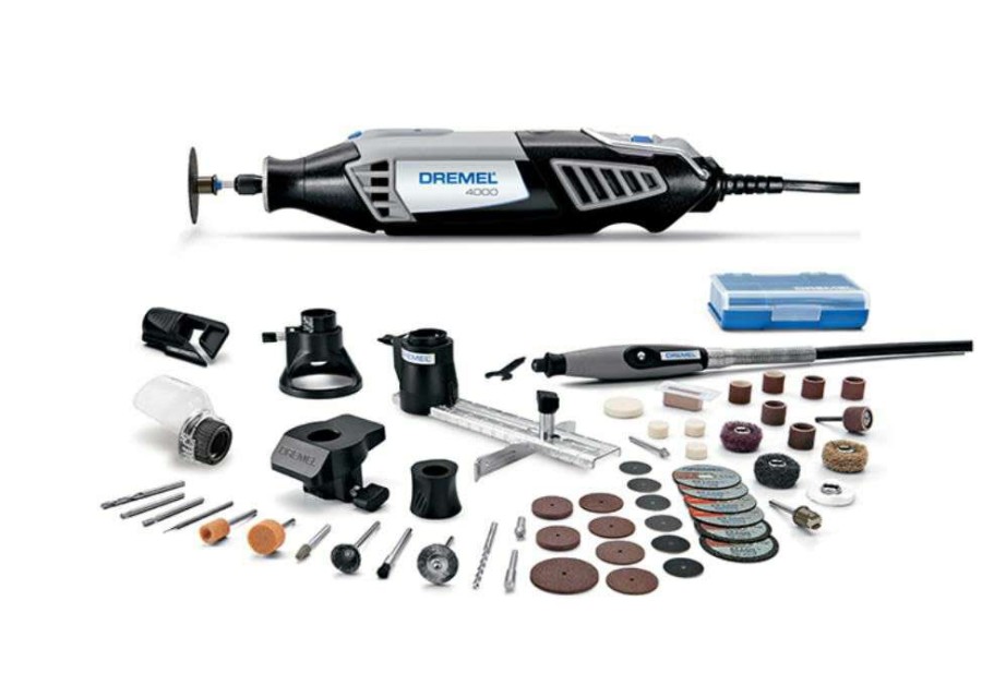 Power Tools * | 120 V Variable Speed High Performance Rotary Tool Kit Dremel Outlet Sale