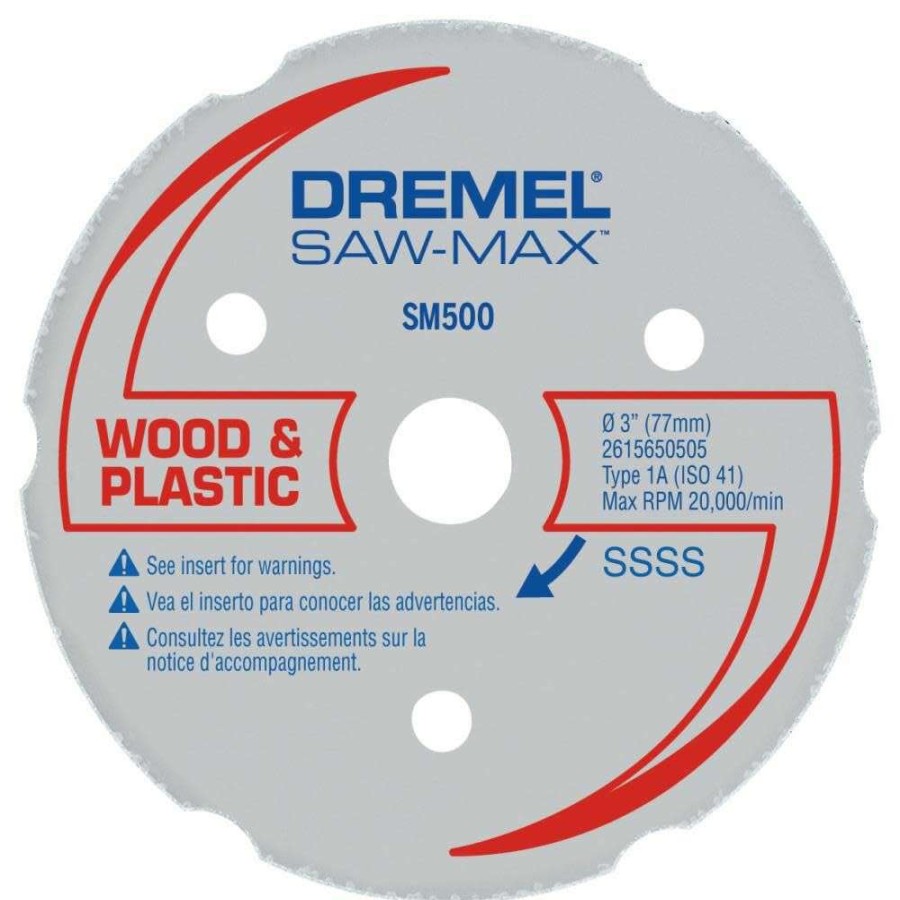 Accessories * | 3 In. Saw-Max Wood And Plastic Carbide Wheel Dremel Nice Style