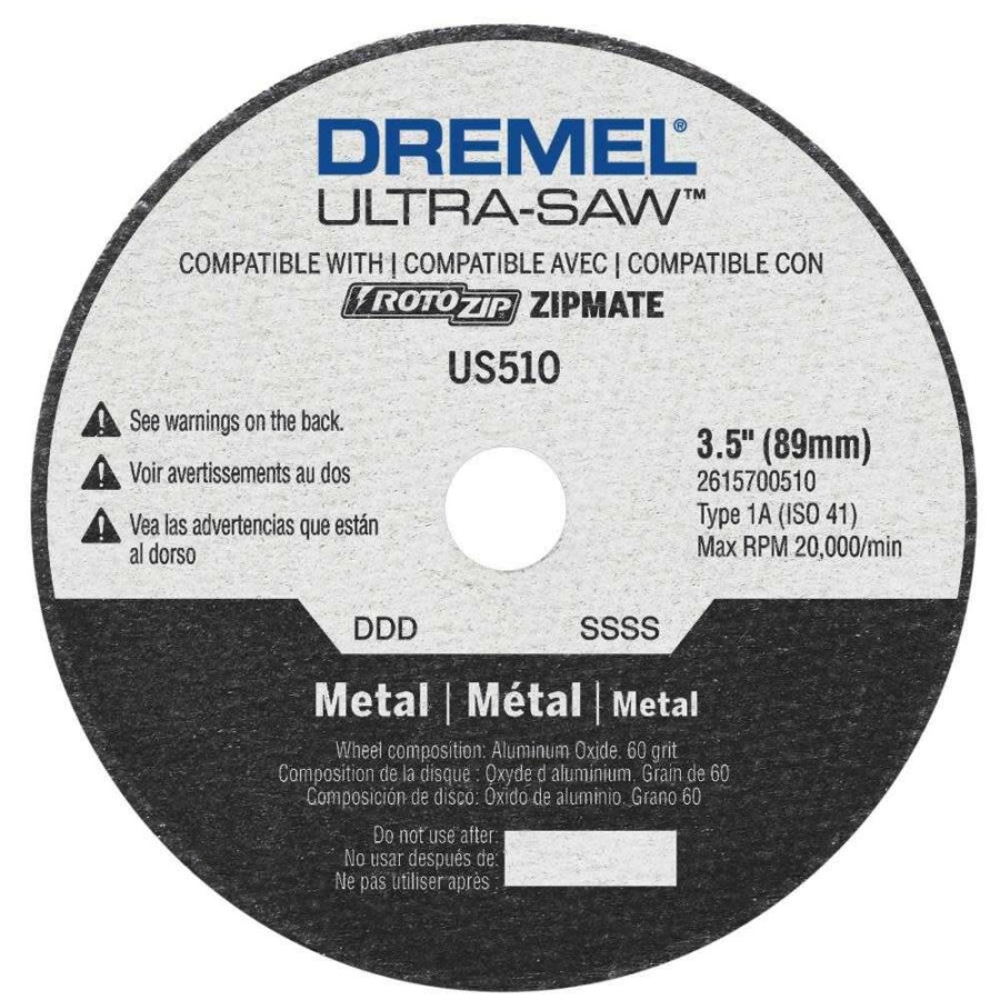 Accessories * | 3.5 In. Metal Cutting Wheel Dremel Exactly Discount