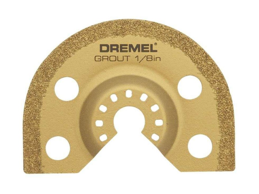 Accessories * | 1/8 In. Multi-Max Carbide Grout Blade Dremel Outlet Sale