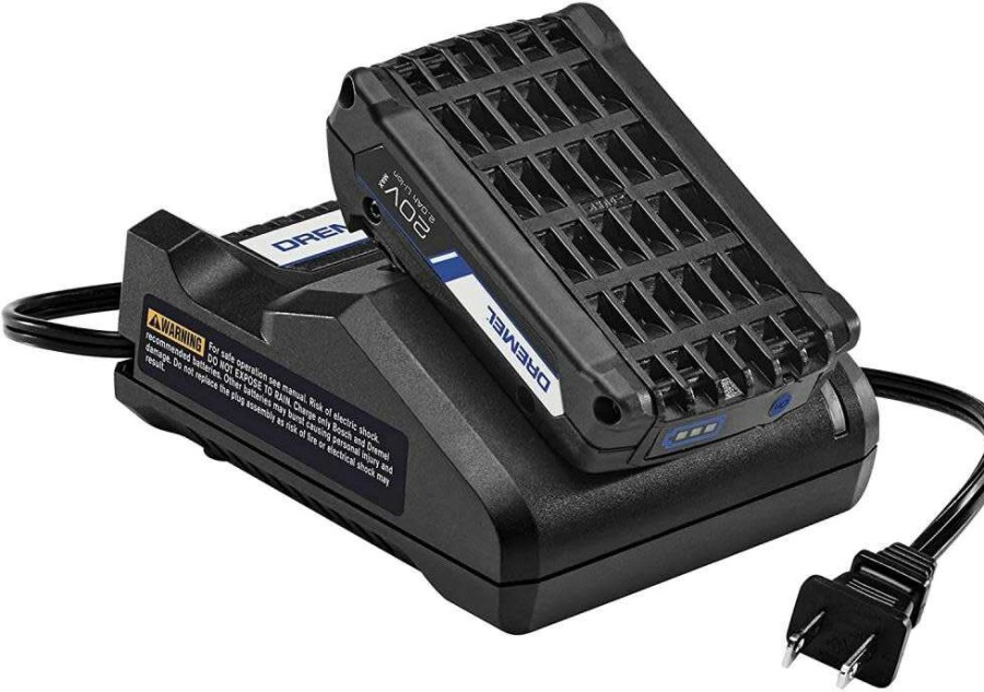 Accessories * | Dremel 20 Volt Max Rechargeable 2.0 Ah Lithium-Ion Battery Opening Sales